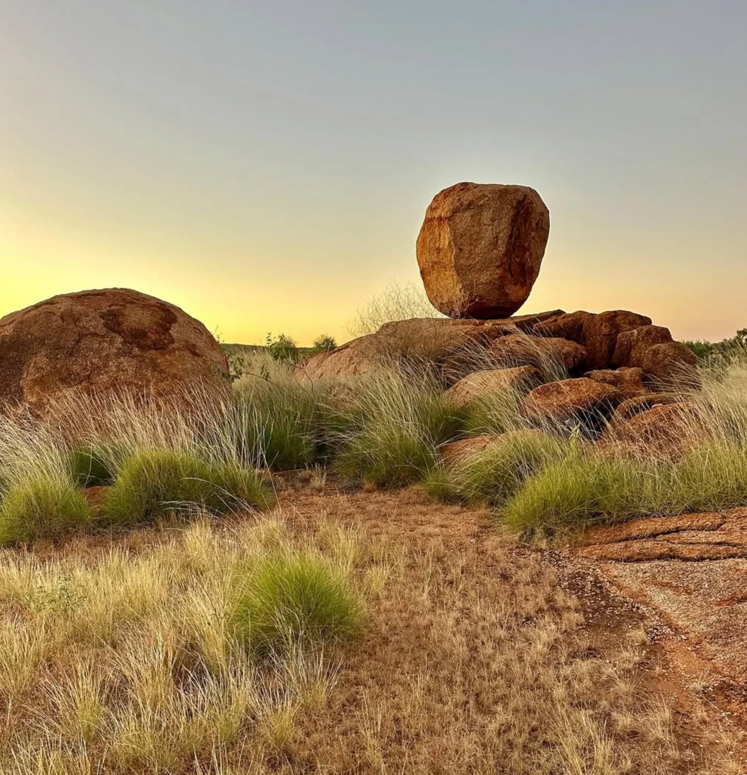 walking and exploring, Uluru